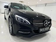 Mercedes Benz C180 Avantgarde R17 LED 2015 Black